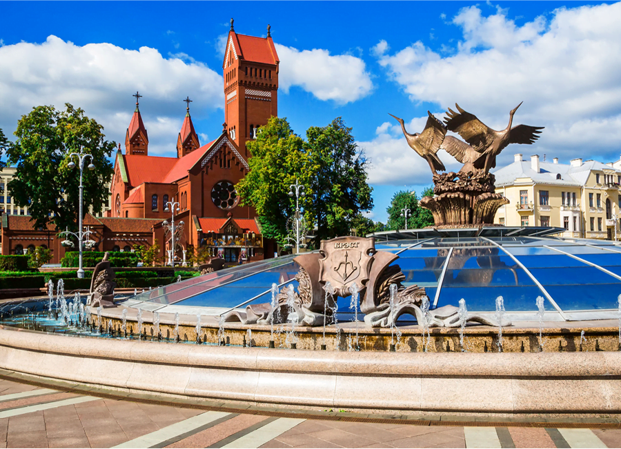 Консульства в Беларуси. Карта Поляка